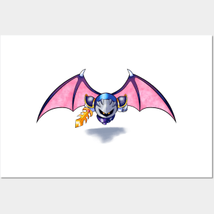 Meta-Knight with wings Posters and Art